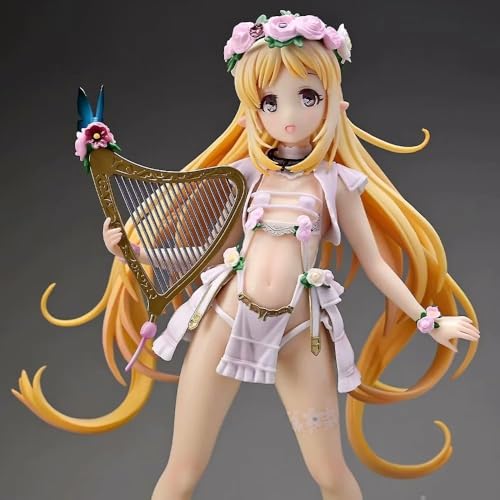 NOPQRZTU AnimaFg 23cm Elf Village ECCHI Figur/Hentai Figur/Anime Figur/Anime Statue/Collectable Model/Painted Figure Home Decor/Model/Doll/Gift von NOPQRZTU