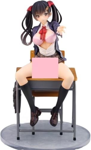 NOPQRZTU AnimaFg Ecchi Anime Figuren Hentai Figur JK Schönes Mädchen NSFW Figur Niedliche Mädchen Anime Girl Collection Figur Spielzeug Cartoon Collection 24 cm (Optionale Versionen) (Software) von NOPQRZTU