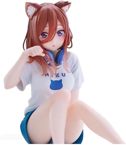 NOPQRZTU AnimaFg Ecchi Figur Original Charakter Anime Girl Serie Katze Heimkleidung Heimdekoration Geschenk für Erwachsene Spielzeugmodell 12 cm (2 Stück) von NOPQRZTU