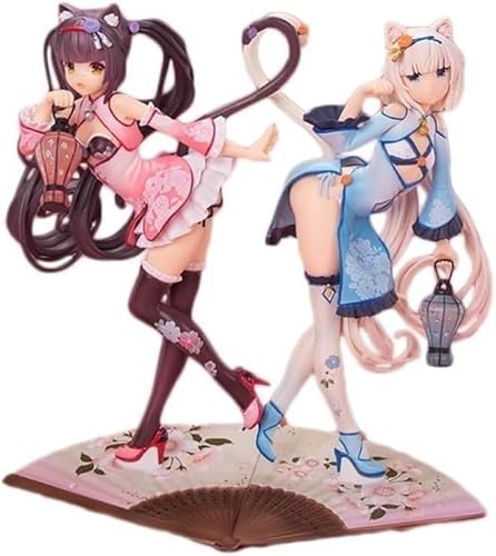 NOPQRZTU Anime-Figuren, Actionfigur, Cartoon-Spielzeugfiguren, niedliche Mädchen, Anime-Girl-Kollektion, Spielzeug-Cartoon-Kollektion, 24 cm von NOPQRZTU