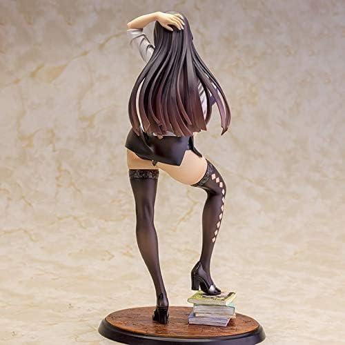 NOPQRZTU Anime Girl Figure 20CM Limited Edition Anime Zac Aya Anime Figure Girls Doll Illustration by Ban! Action Figure Figure Adult Model Doll Toys PVC Character Model Model Gift von NOPQRZTU