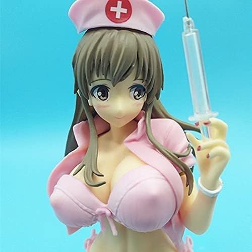 NOPQRZTU Anime Girl Figure Deluxe Edition Anime ER Nurse Kotone Final Cast Off Rinjin Lechery Daydream Miyuu Detachable PVC Adult Action Figure Collectible Doll 22CM Ornament Model Ornament Gift von NOPQRZTU