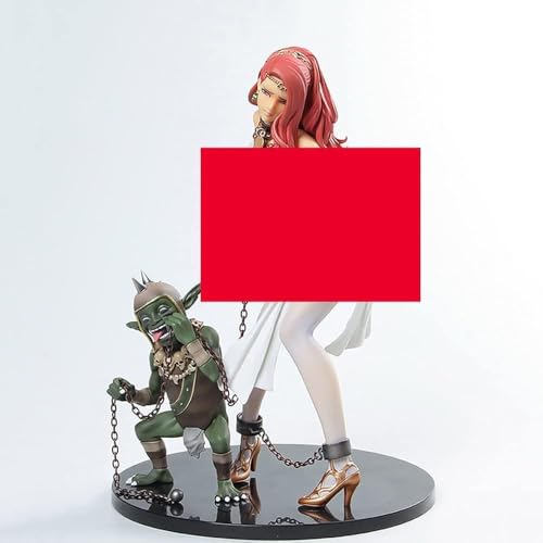 NOPQRZTU Anime Girl Figure Factory Limited Edition Japanese Anime Native Frog Goblin Queen Farnellis Pretty Girl PVC Action Figures Otaku Toys Anime Figure Collection Model Doll Statue von NOPQRZTU