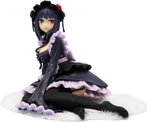 NOPQRZTU Beautiful Girl Doll Doll Maid Costume Anime Girl Doll PVC Anime Doll Game Character Collectible Model Doll Accessories 11.5cm/4.5inch, B-2024 von NOPQRZTU