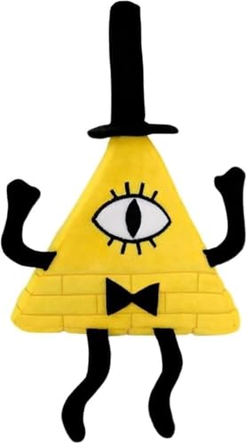 NOPQRZTU Bill Cipher Plüschtier, 16,5 Zoll Niedliche Anime Plüschpuppe, Geschenk für Anime Game Fans (Waddles-17.8 cm) von NOPQRZTU