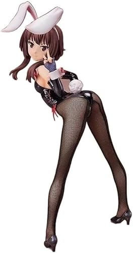 NOPQRZTU Black Silk Bunny Girl 1/4 - Bunny Ver. Actionfigur/ECCHI Figur/Anime Figur/Bemalte Figur Modell/Spielzeugmodell/PVC/Erwachsene Geschenk Sammlerstück 13 Zoll, B-2024 von NOPQRZTU