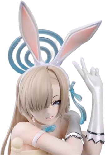 NOPQRZTU Bunny Girl 1/6 Ecchi Figur Hentai Figur Nsfw Anime Girl Figur Niedliche Puppe Dekor Modell Cartoon Anime Girl Collection 20,4 cm (Stuhl) von NOPQRZTU