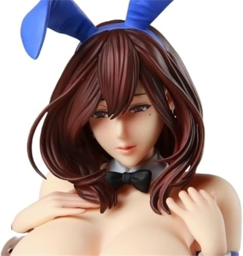 NOPQRZTU Ecchi Anime-Figuren, Hentai-Figur, Action-Figur, Hiromi-Hasen-Mädchen, Cartoon-Spielzeug, niedliche Mädchen, Anime-Girl-Kollektion, Spielzeug-Cartoon-Kollektion, 27 cm (Deluxe-Edition) von NOPQRZTU