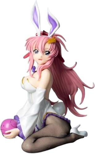 NOPQRZTU Ecchi Anime Figuren Hentai Figur Actionfigur Lacus Clyne Figur Anime Figur Modell Sammlerstück Wohnkultur 11,8 Zoll (Bunny Girl Version) von NOPQRZTU