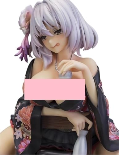 NOPQRZTU Ecchi Anime Figuren Hentai Figur Kimono Mädchen Nsfw Figur Niedlich Mädchen Anime Girls Collection Figure Toy Cartoon Collection 25cm/9.8" (Software und Zubehör Paket) von NOPQRZTU