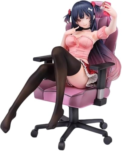 NOPQRZTU Ecchi-Figur, Anime-Girl-Figur, Waifu-Figur, Hentaii-Figur, Anime-Figur, Anime-Statue, Sammlermodell/bemalte Charakter-Modell-Puppe, Geschenk, 22 cm von NOPQRZTU