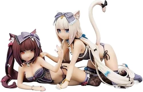 NOPQRZTU Ecchi-Figur, Hentai-Figur, Nsfw, Anime-Girl-Figur, niedliche Puppe, Dekor, Modell, Cartoon, Anime-Girl-Kollektion, 13 cm (Chocola-B) von NOPQRZTU