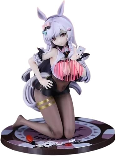 NOPQRZTU Ecchi Figur Anime Mädchen Figur Hentaii Figur Ashige-chan 1/7 Anime Statue Sammlermodell Bemalt Charakter Modell Puppe Geschenk 19cm von NOPQRZTU