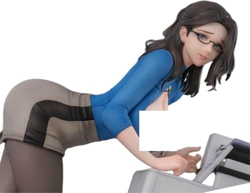 NOPQRZTU Ecchi Figuren Hentai Figuren Büro Mädchen Wohnkultur Sammelfiguren Anime Figuren Mädchen Sammelpuppen Abnehmbare Kleidung 27 cm (weiche Brust) (mit Sockel) von NOPQRZTU