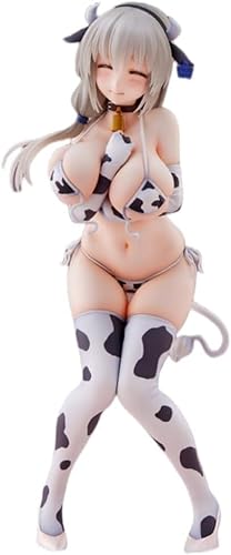 NOPQRZTU Figur 1/7 Kuh-Bikini-Figur, Anime-Figur, Statue, Spielzeug, Modell-Kollektion, japanischer Manga-Charakter, PVC, H22 cm von NOPQRZTU