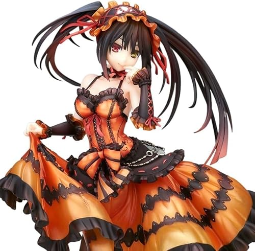 NOPQRZTU Figur-Figur-Tokisaki Kurumi 1/8-Anime-Figur/Anime-Statue/Sammlermodell/bemalte Charakter-Wohnkultur/Modell/Puppe/Geschenk, 23,9 cm von NOPQRZTU