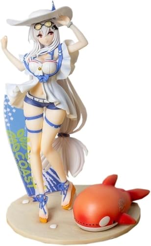 NOPQRZTU Figur Original Charakter Anime Mädchen Serie Heimdekoration Erwachsene Geschenk Spielzeug Modell Spiel Charakter PVC Desktop Ornament Höhe 24,8 cm (Sommer am Meer) von NOPQRZTU