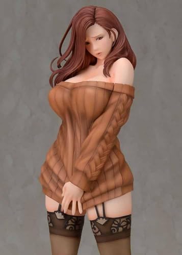 NOPQRZTU Kujo Shiho 1/6 Ecchi-Figur Hentai-Figur nsfw Anime-Mädchenfigur Süßes Puppendekormodell Cartoon-Anime-Mädchensammlung 30 cm (Braun) von NOPQRZTU