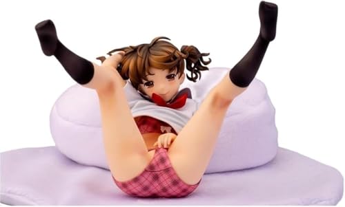 NOPQRZTU Nsfw Figur Ecchi Figur Anime Figur 1/6 Morita-Yuzuka Studenten-Uniform Niedliche Puppe Dekoration Modell Cartoon Spielzeugfigur Anime Girl Serie 14 cm von NOPQRZTU