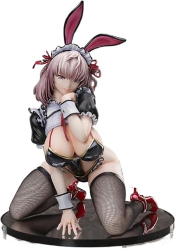 NOPQRZTU Nsfw Figur Ecchi Figur Anime Figur 1/6 Nogami & Sara-Bunny Girl Niedliche Puppe Dekoration Modell Cartoon Spielzeugfigur Anime Girl Serie 31 cm von NOPQRZTU