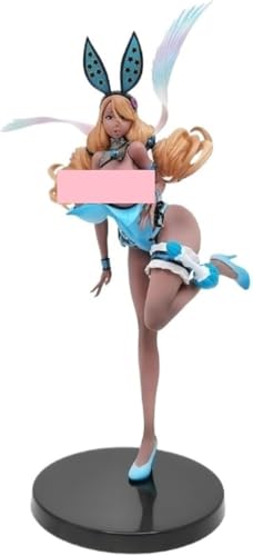 NOPQRZTU Nsfw Figur Ecchi Figur Anime Figur 1/7 Akutsu-Asuka-Bunny Girl Niedliche Puppe Dekoration Modell Cartoon Spielzeugfigur Anime Girl Serie 18 cm von NOPQRZTU