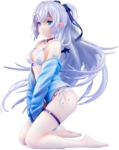 NOPQRZTU Nsfw Figur Ecchi Figur Anime Figur 1/7 Aqkua-chan kniende Haltung Niedliche Puppe Dekoration Modell Cartoon Spielzeugfigur Anime Girl Serie 16 cm von NOPQRZTU