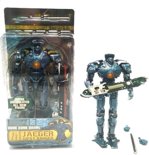 NOPQRZTU OK Gipsy Roboter Jaeger Actionfigur, 2,1 m, Weihnachtsgeschenk, Neujahr, Weihnachten 2025, Weihnachten von NOPQRZTU