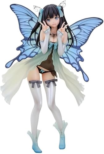 NOPQRZTU Winged Fairy-Daisy 1/6 Actionfigur ECCHI Anime Puppe Bemalt Charakter Modell Spielzeug Modell Erwachsene Geschenk Anime Sammlerstück 11,8 Zoll, B-2024 von NOPQRZTU