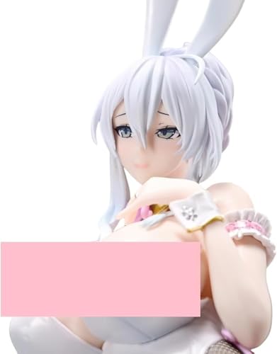 NOPQRZTU Yukino Bunny Girl 1/4 Ecchi Figur Hentai Figur Nsfw Anime Girl Figur Niedliche Puppe Dekor Modell Cartoon Anime Girl Collection 27cm (Kniende Position) von NOPQRZTU