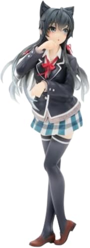 NOPQRZTU Yukinoshita Yukino Figur (Katzenohr Ver) Spielzeug PVC Figur Statue Cartoon Charaktere Box Spielzeug Modell 20 cm / 7,87 Zoll von NOPQRZTU