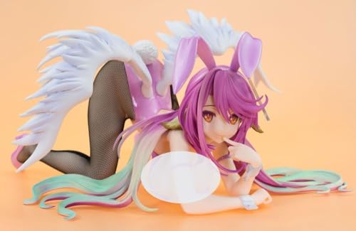 No Game No Life Jibril Bunny Ver. 1/4 Actionfigur/ECCHI-Figur/Anime-Figur/bemaltes Charaktermodell/Spielzeugmodell/PVC/Anime-Sammlerartikel, 16,5 cm von NOPQRZTU