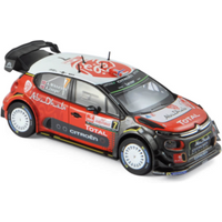 NOREV 155363 1:43 Citroën C3 WRC N°7 - Pologne 2017 - A.Mikkelsen / A.Jaeger von NOREV