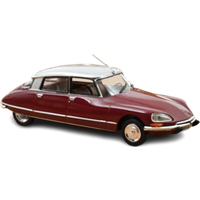 NOREV 158078 1:43 Citroën DS 23 Pallas 1972 Grenade Red and silver von NOREV