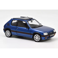 NOREV 184844 1:18 Peugeot 205 GTi 1.9 with windowroof 1992 Miami Blue von NOREV