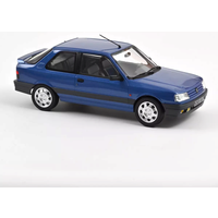 NOREV 184881 1:18 Peugeot 309 GTi 16 1991 Miami Blue (Reproduktion 2023) von NOREV