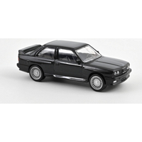 NOREV 350009 1:43 BMW M3 E30 1986 Black Jet-car (Reprod. 2024) von NOREV