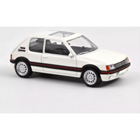 NOREV 471738 1:43 Peugeot 205 GTi 1986 Meije White Jet-car (Reprod 2023) von NOREV