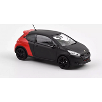 NOREV 472821 1:43 Peugeot 208 GTi 30TH 2014 Black Matt & Red von NOREV