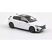 NOREV 473934 1:43 Peugeot 308 GT Pearl White, 2021 von NOREV