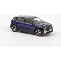 NOREV 517922 1:43 Renault Megane E-Tech 100% Electric 2022 Midnight Blue & Black von NOREV