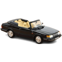 NOREV 810045 1:43 Saab 900 Turbo Convertible 1992 Black von NOREV