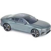 NOREV 871000 1:43 Polestar 1 2020 - Osmium Grey & chrome frame & beige interior von NOREV