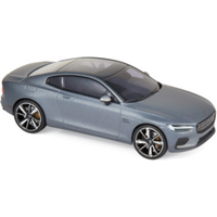 NOREV 871005 1:43 Polestar 1 2020 - Osmium Grey matt & black frame & black interior von NOREV