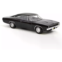 NOREV 950004 1:43 Dodge Charger 1968 Black Jet-car von NOREV