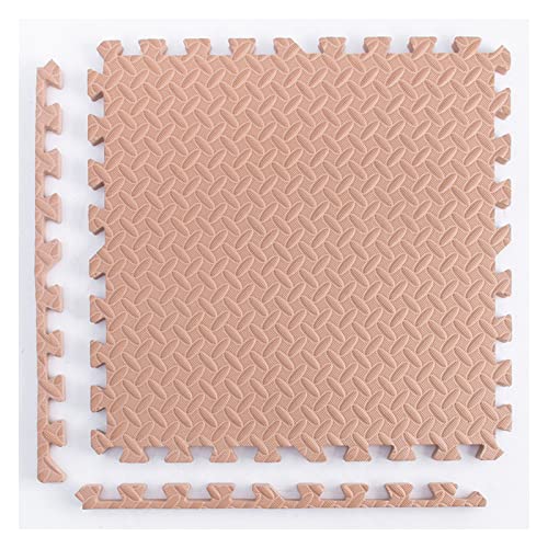 Schaumstoff-Puzzlematte, 16-teilige Puzzle-Spielmatte, 24 x 24 Zoll Schaumstofffliesen, ineinandergreifende Schaumstoffmatte, 1 Zoll dicke quadratische Schaumstofffliesen, Übungsspielmatte for das Fit von NOURIS