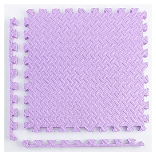 Schaumstoff-Puzzlematte, 16-teilige Puzzle-Spielmatte, 24 x 24 Zoll Schaumstofffliesen, ineinandergreifende Schaumstoffmatte, 1 Zoll dicke quadratische Schaumstofffliesen, Übungsspielmatte for das Fit von NOURIS