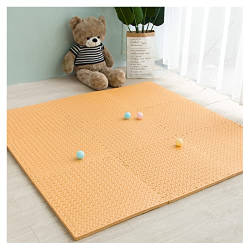 Schaumstoff-Puzzlematte, 9-teiliges Schaumstoff-Puzzlematte, ineinandergreifende Schaumstofffliesen, Splice-Krabbelmatte, dicke Anti-Fall-Bodenmatten for Schlafzimmer und Nachttisch, ineinandergreifen von NOURIS