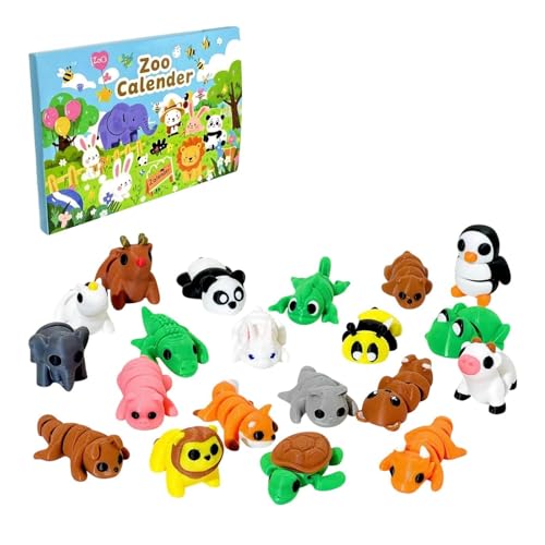 NPXUAMTJ Packung Von 20 Artikulierten Tierfiguren Mit Übertragbaren Kreuzungen Veröffentlichtes Schreibtischdeck Zur Leichtigkeit Und So Tun Als Artikulierte Easy Puppen Spielen NPXUAMTJ Packung Von 20 Artikulierten Tierfiguren Mit Übertragbaren Kreuzungen Veröffentlichtes Schreibtischdeck Zur Leichtigkeit Und So Tun Als Artikulierte Easy Puppen Spielen von NPXUAMTJ