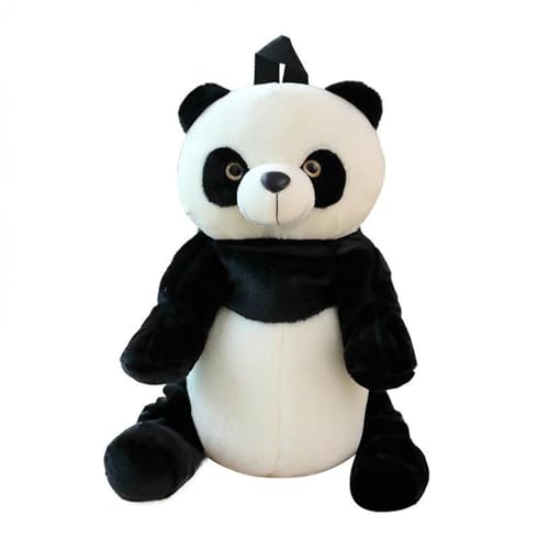 NPYQ Modische Weiche Panda Plüsch Rucksäcke Stilvolles Schlafzimmer Und Wohnzimmer Dekoratives Modisches Tragbares Accessoire Für Kinder von NPYQ