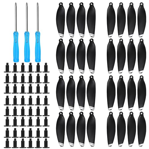 32 Stück Propeller für DJI Mavic Mini 1 Drohne, Geräuscharm Ersatzblätter mit Schrauben und Schraubendreher Drohnen Propeller Ersatz Backup Propeller 4726 Blatt von NQEUEPN